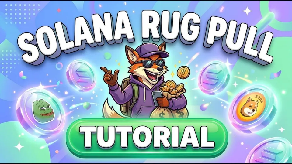 Rug Pull Meme Coin | Create Strategy for Meme Coins & How To Launch a Meme Coin on Solana
